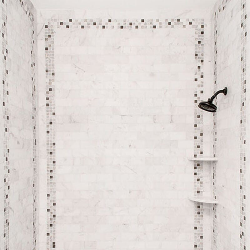 GLACIER : Rectangle Field Tile (honed | 2"x5"x3/4" | straight cut)