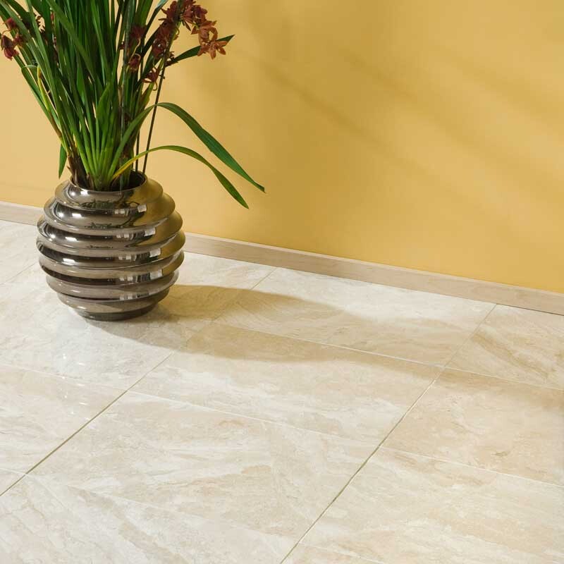 DIANA ROYAL : Square Field Tile (polished | 18"x18"x1/2" | straight cut)