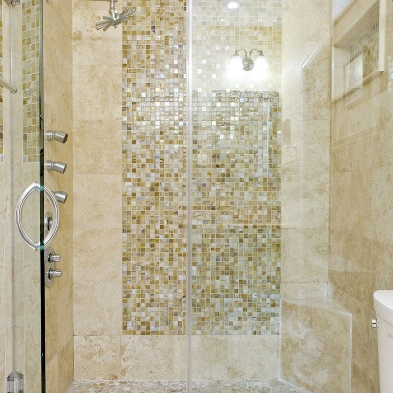 DIANA ROYAL : Square Field Tile (polished | 5"x5"x1/2" | straight cut)