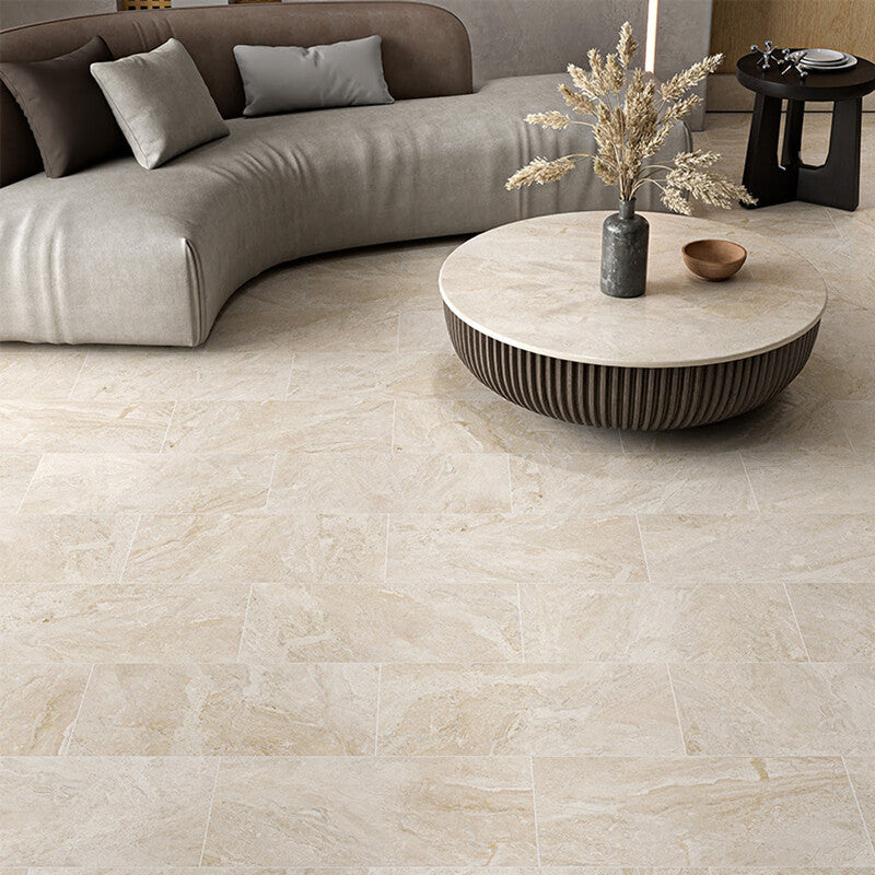 DIANA ROYAL : Rectangle Field Tile (honed | 12"x24"x1/2" | straight cut)