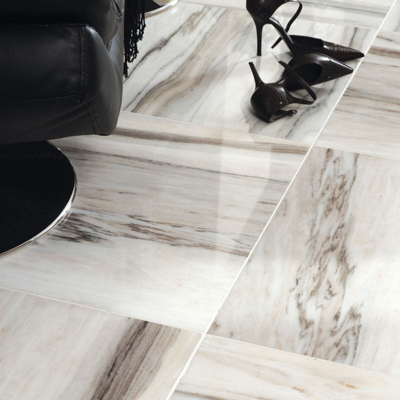 SKYLINE : Square Field Tile (polished | 18"x18"x1/2" | straight cut)