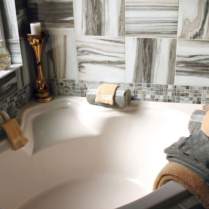 SKYLINE : Rectangle Field Tile (polished | 4"x12"x3/8" | straight cut)