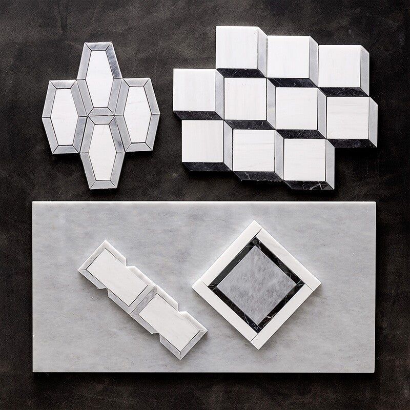 ALLURE LIGHT : Rectangle Field Tile (polished | 12"x24"x1/2" | straight cut)