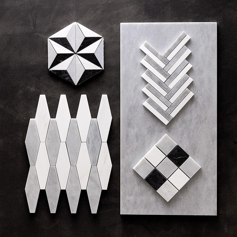ALLURE LIGHT : Rectangle Field Tile (polished | 12"x24"x1/2" | straight cut)