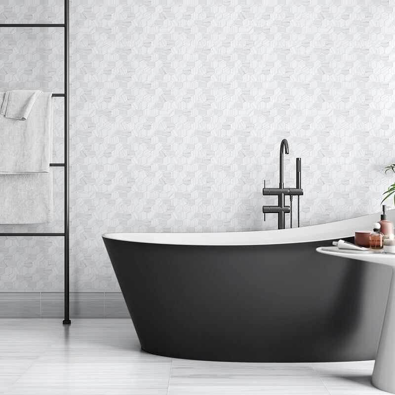 BIANCO DOLOMITI CLASSIC : Rectangle Field Tile (honed | 12"x24"x3/8" | micro beveled)