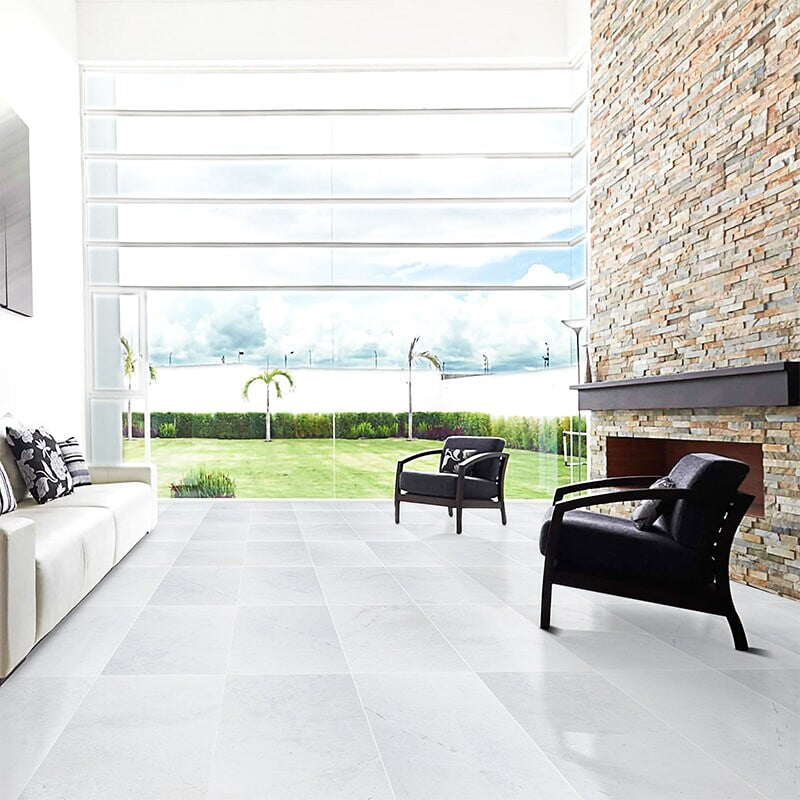 VANILLA: Rectangle Field Tile (polished | 12"x24"x1/2" | straight cut)