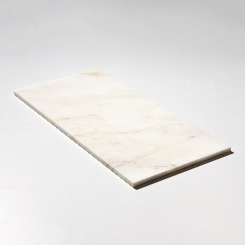 CALACATTA AMBER : Rectangle Field Tile (honed | 12"x24"x1/2" | straight cut)