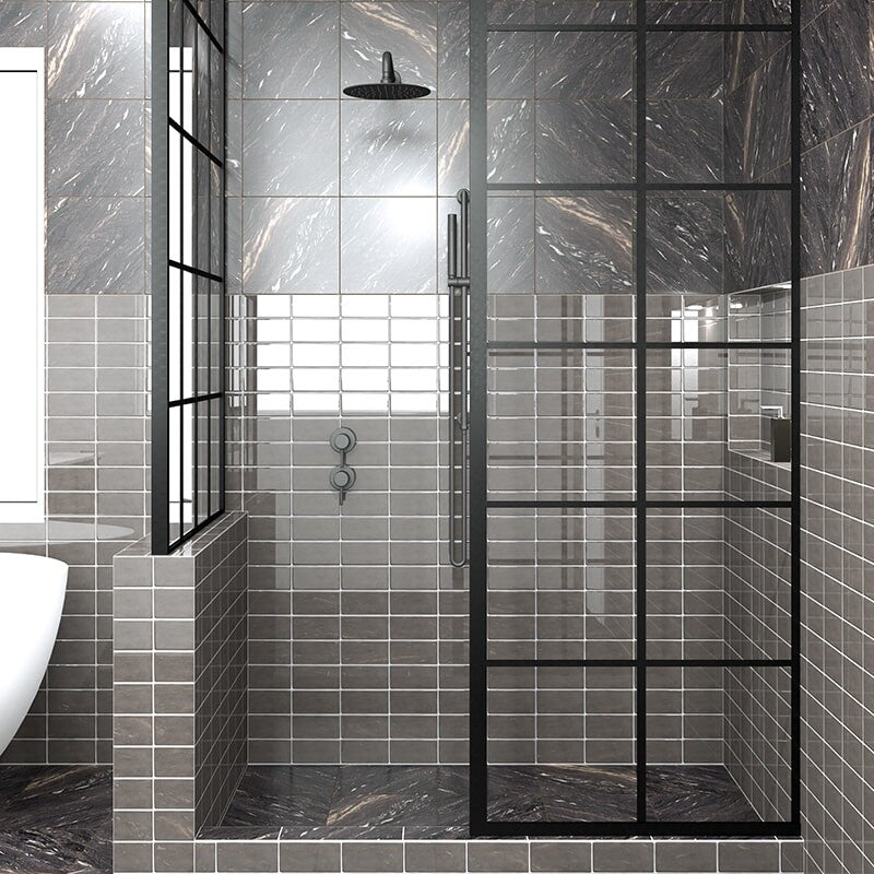 STATUS CERAMIC: Barn Rectangle Field Tile (glossy | 3"x6"x3/8" | beveled)