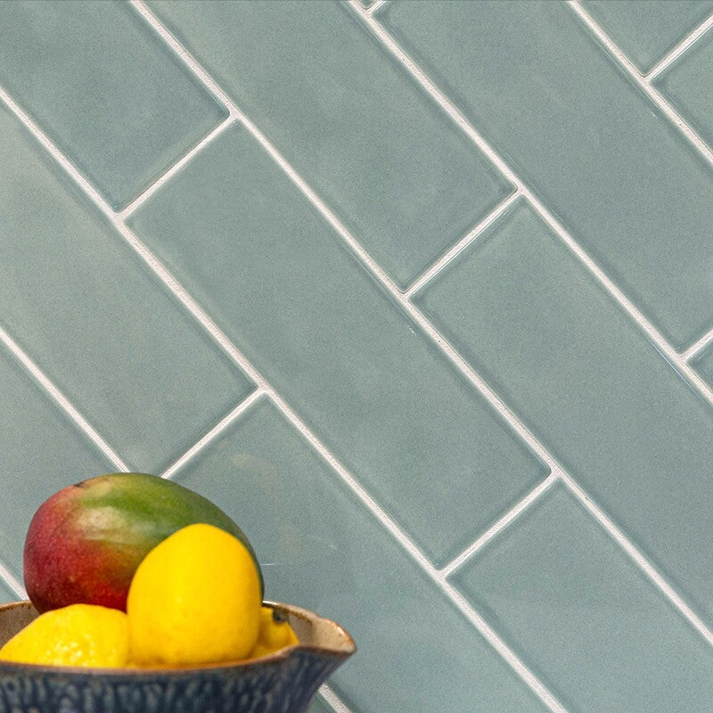 STATUS CERAMIC: Witty Rectangle Field Tile (glossy | 3"x9"x3/8" | beveled)