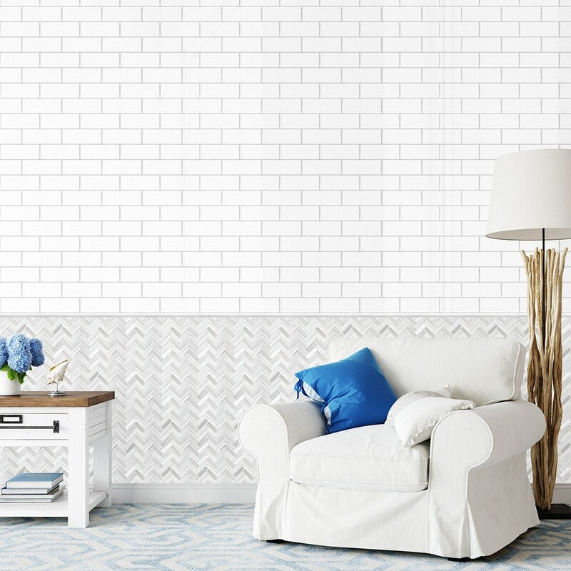 STATUS CERAMIC: Royal Rectangle Field Tile (glossy | 3"x9"x3/8" | beveled)