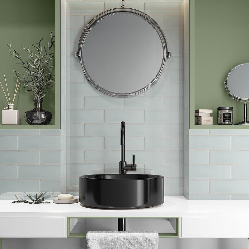 STATUS CERAMIC: Jules Rectangle Field Tile (glossy | 3"x9"x3/8" | beveled)