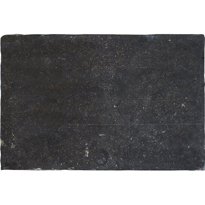 LA ROCHE: Belgium Blue Rectangle Field Tile (brushed chiseled | 16"x24"x1/2")