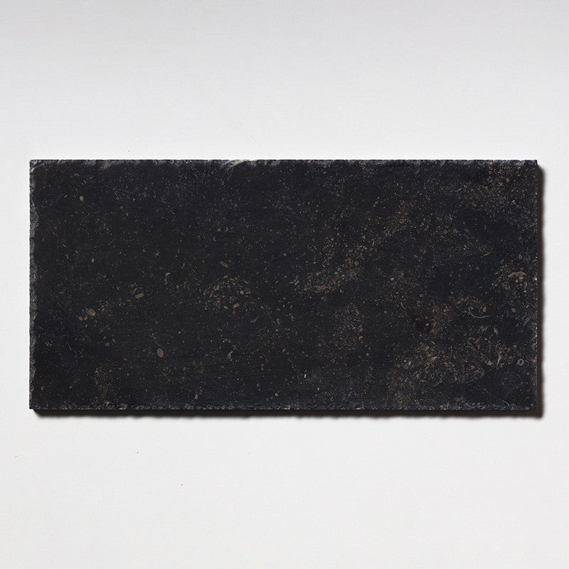 LA ROCHE: Belgium Blue Rectangle Field Tile (brushed chiseled | 8"x16"x1/2")