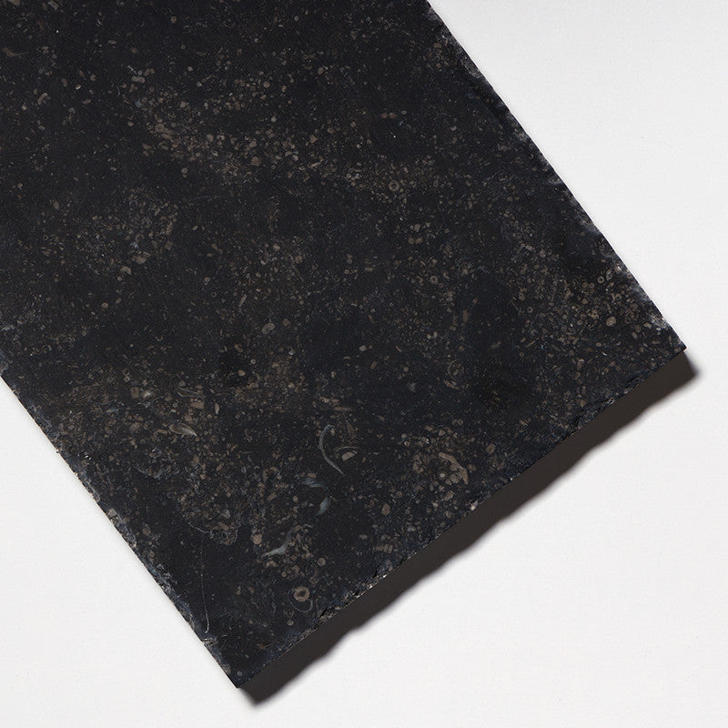 LA ROCHE: Belgium Blue Rectangle Field Tile (brushed chiseled | 8"x16"x1/2")