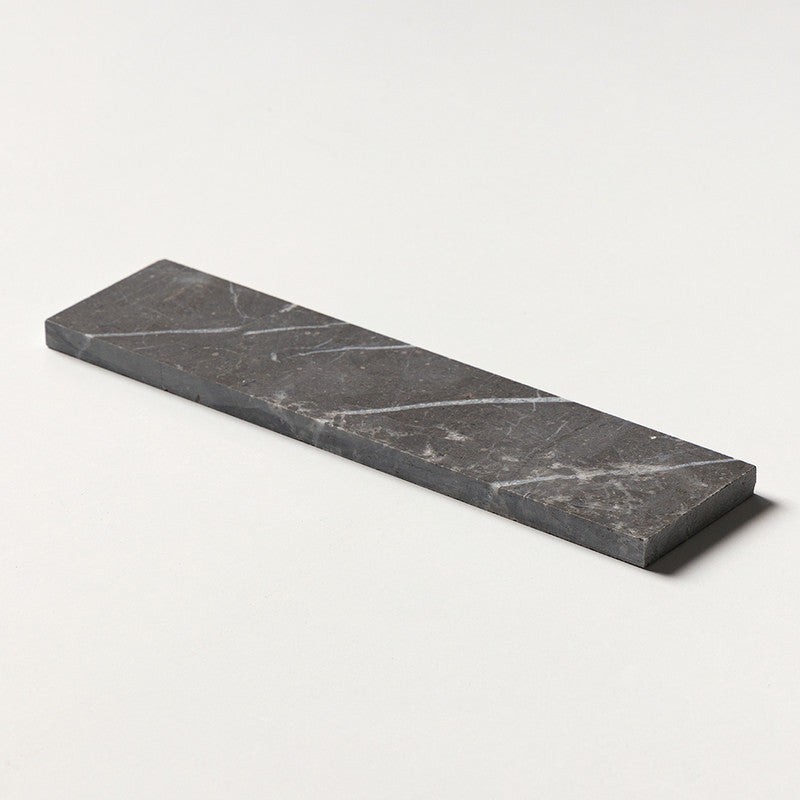 IRIS BLACK : Rectangle Field Tile (honed | 3"x12"x1/2" | straight cut)