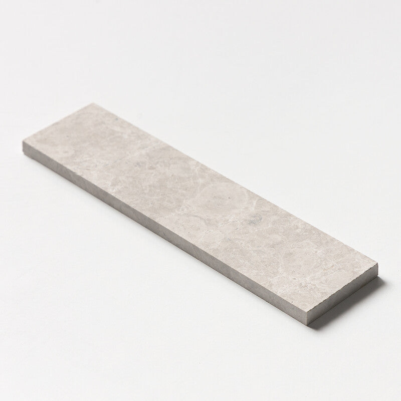 SILVER SHADOW : Rectangle Field Tile (honed | 3"x12"x1/2" | straight cut)