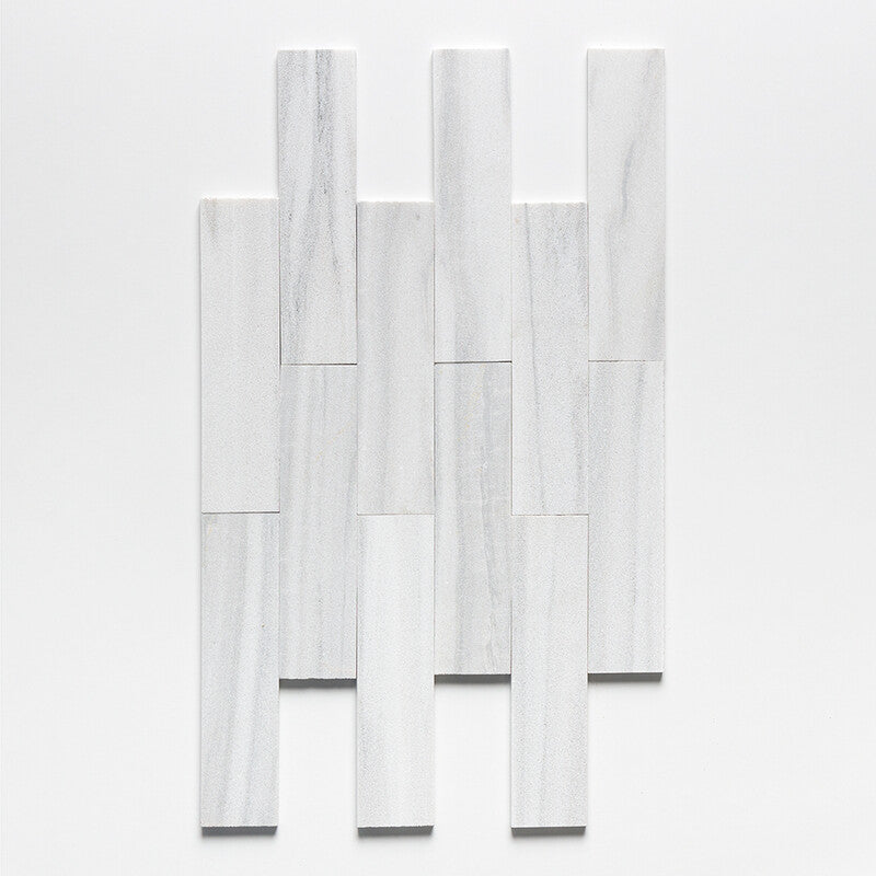 SKYLINE : Rectangle Field Tile (leather | 3"x12"x1/2" | straight cut)