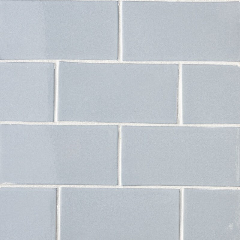 STATUS CERAMIC: Stone Rectangle Field Tile (glossy | 3"x6"x3/8" | beveled)