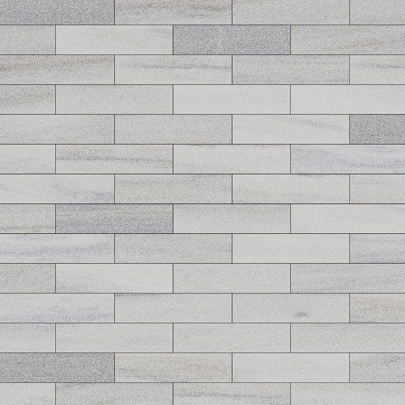 LONG SUBWAY: Skyline Rectangle Field Tile (leather | 2"x8"x1/2" | straight cut)