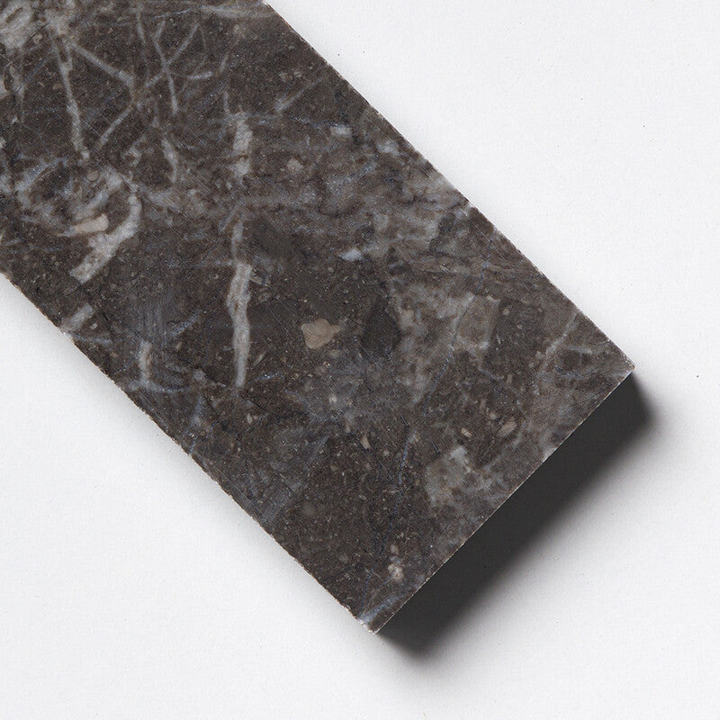 LONG SUBWAY: Iris Black Rectangle Field Tile (honed | 2"x8"x1/2" | straight cut)
