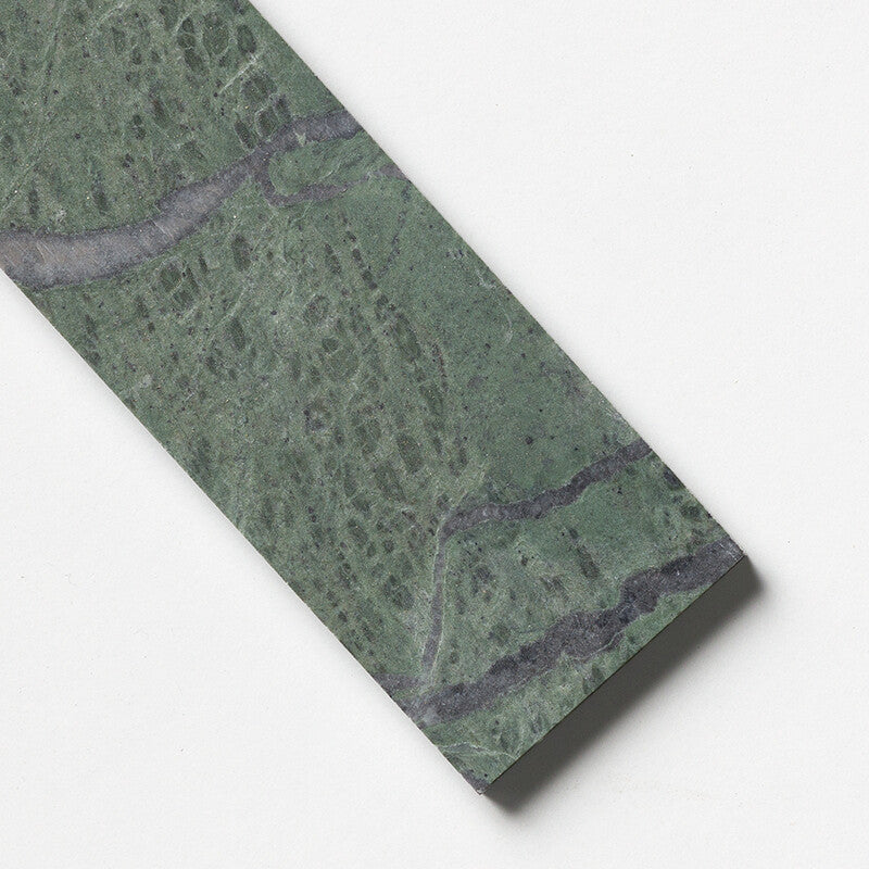 VERDE TIA : Rectangle Field Tile (honed | 3"x12"x3/8" | straight cut)