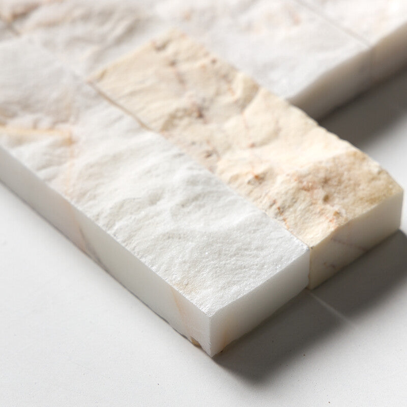 LEDGER STONE : Wall Panel Flat (rock face | 6"x24"x3/4" | straight cut)