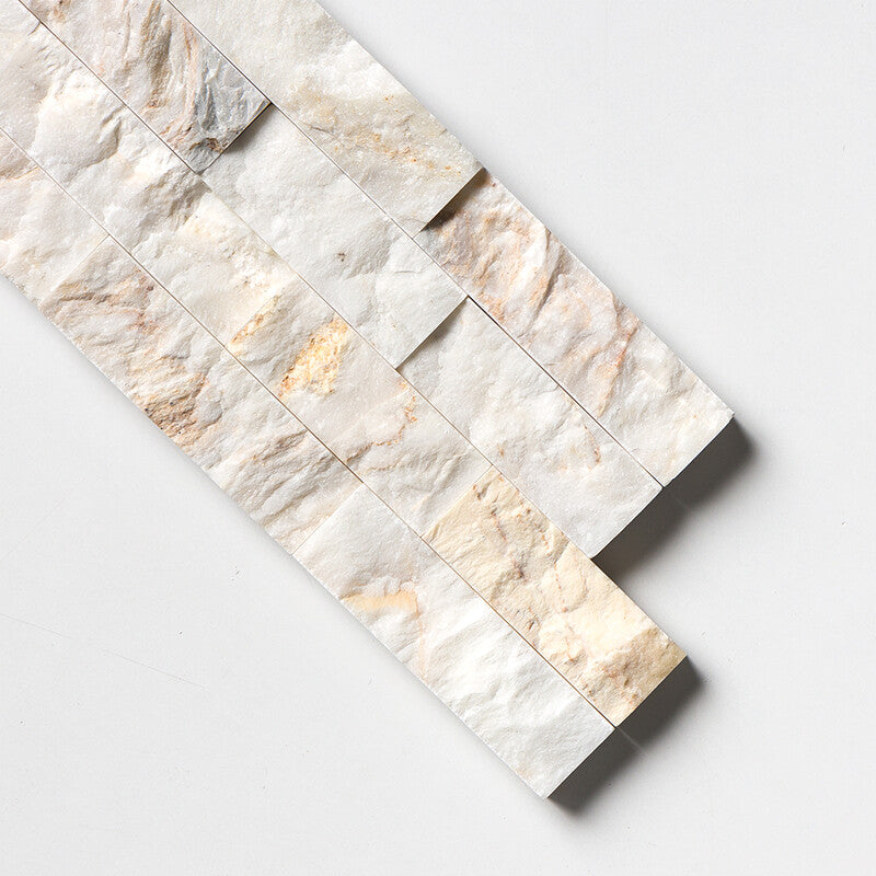 LEDGER STONE : Wall Panel Flat (rock face | 6"x24"x3/4" | straight cut)