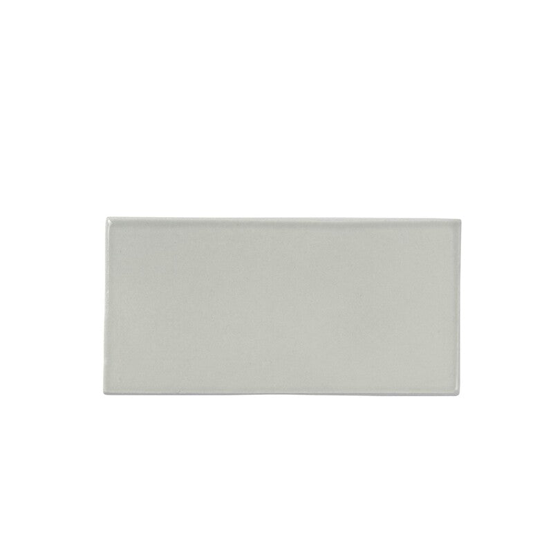 BREATHE MORESQUE: Ceniza Rectangle Field Tile (glossy | 3"x6"x3/8" | round)
