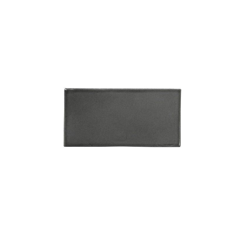 BREATHE MORESQUE: Nocturnal Rectangle Field Tile (glossy | 3"x6"x3/8" | round)