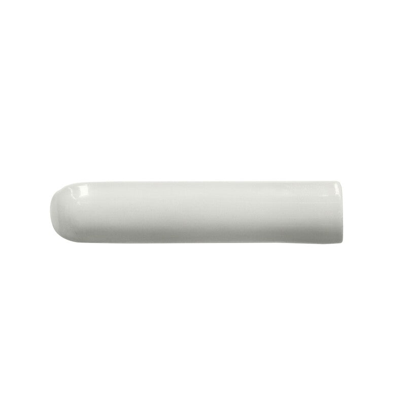 BREATHE MORESQUE: Seda Ceramic Quarter Round Beak (glossy | 1"x7"x5/8" | round)
