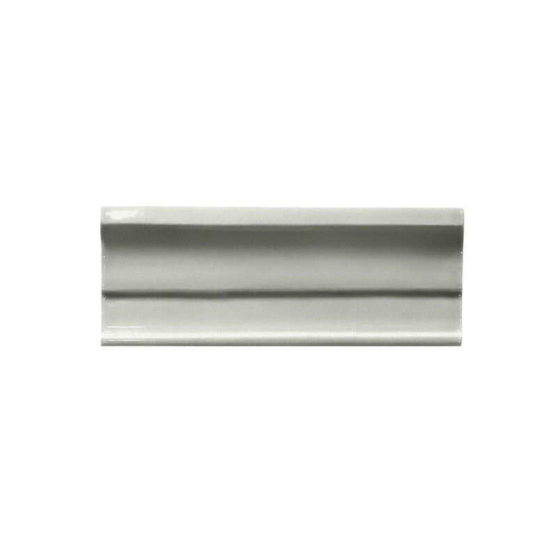 BREATHE MORESQUE: Ceniza Ceramic Rail Molding (glossy | 2"x6"x1/4" | round)