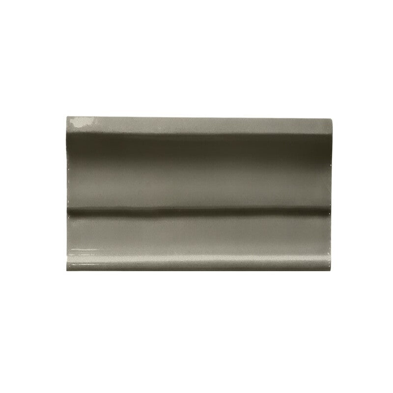 BREATHE MORESQUE: Camino Ceramic Rail Molding (glossy | 2"x6"x1/4" | round)