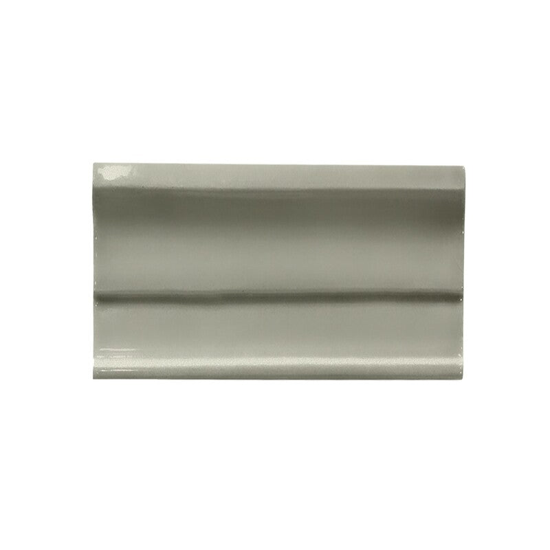 BREATHE MORESQUE: Breathe Ceramic Rail Molding (glossy | 2"x6"x1/4" | round)