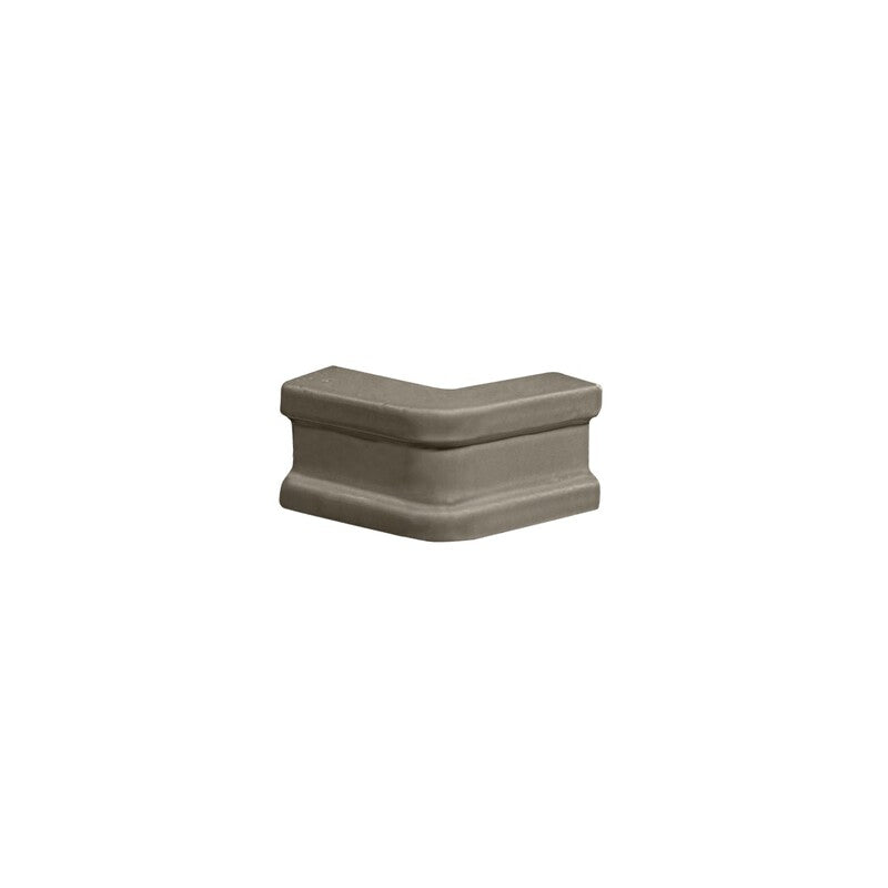 BREATHE MORESQUE: Arena Ceramic Bar Liner Corner (glossy | 1"x1"x3/8" | round)