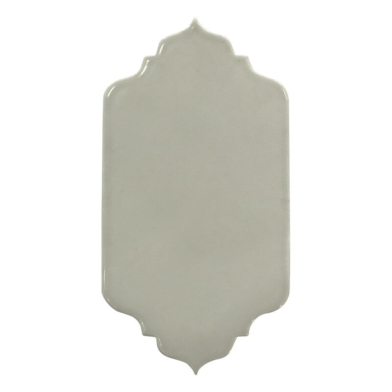 BREATHE MORESQUE: Breathe Moresque Marbella Field Deco Tile (glossy | 4"x8"x3/8" | round)