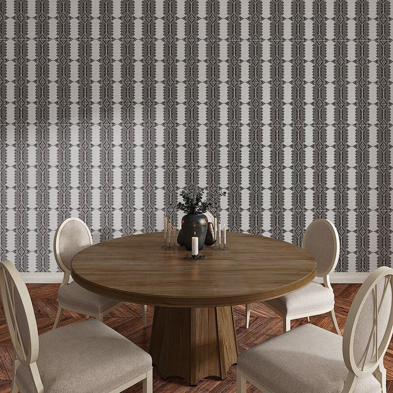 ANTIQUE: Bavi 1 Glazed Terracotta Field Deco Tile (6"x6"x1/2" | glossy)