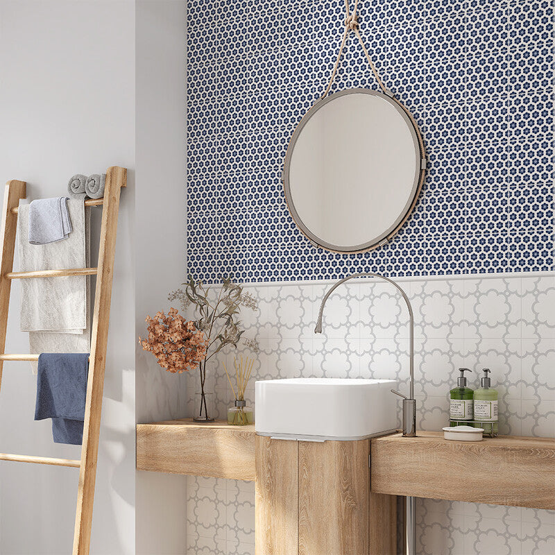WAGARA CERAMIC: Sakura Square Field Tile (matte | 6"x6"x3/8" | straight cut)