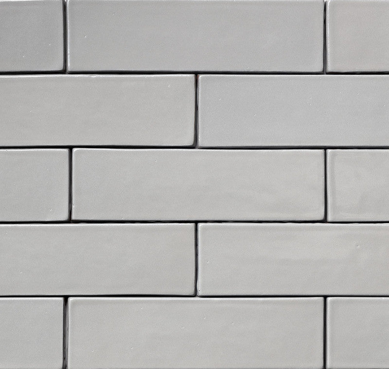 FORTE BRICK STUDIO: Platinum Rectangle Field Tile (matte | 2"x7"x1/4" | beveled)