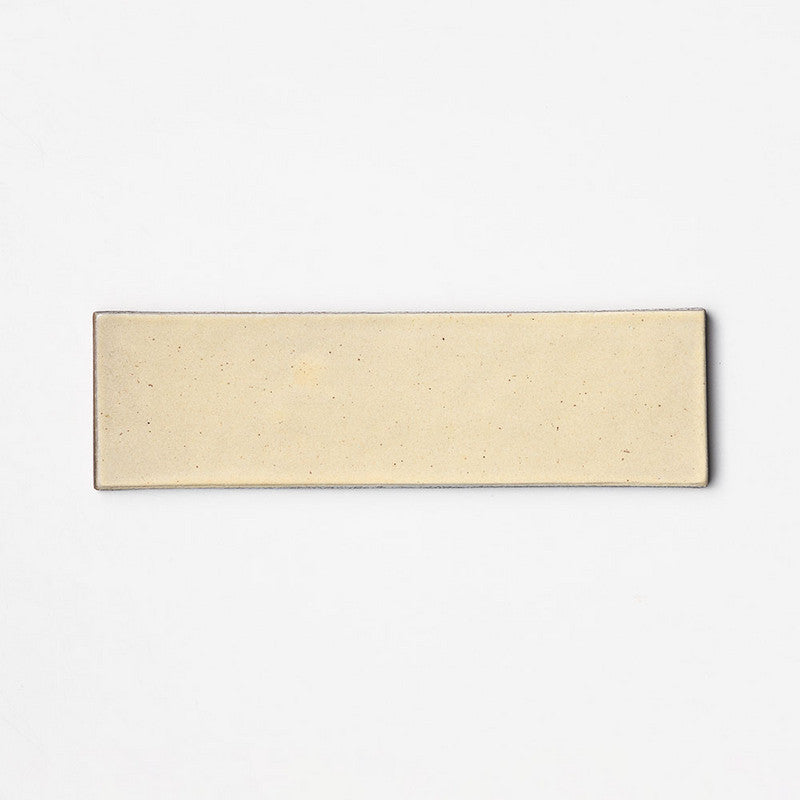FORTE BRICK STUDIO: Eggshell Rectangle Field Tile (matte | 2"x7"x1/4" | beveled)