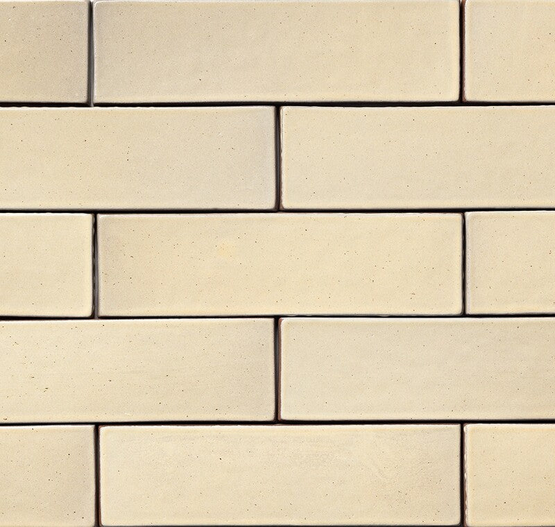 FORTE BRICK STUDIO: Eggshell Rectangle Field Tile (matte | 2"x7"x1/4" | beveled)