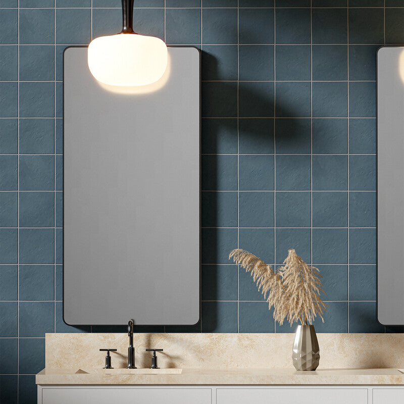 TRACES: Maui Square Glazed Terracotta Field Tile (6"x6"x3/8" | matte)