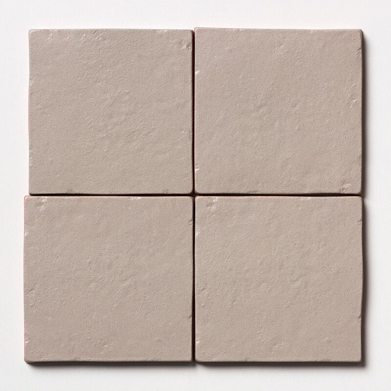TRACES: Dunes Square Glazed Terracotta Field Tile (6"x6"x3/8" | matte)