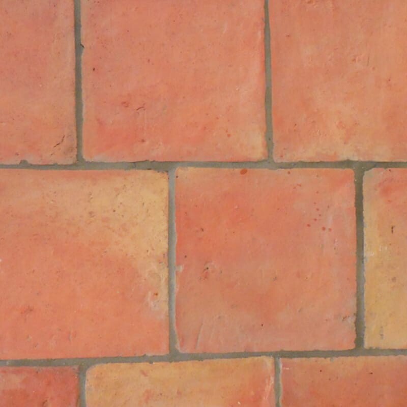 COTTO MED: Red Square Natural Terracotta Field Tile (8"x8"x3/4" | matte)