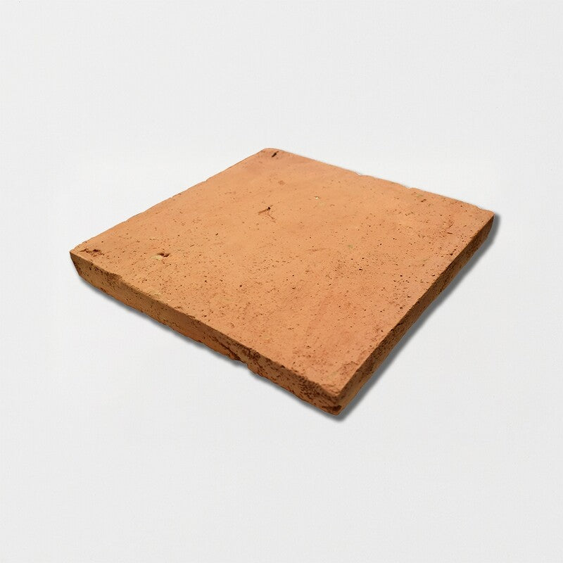 COTTO MED: Red Square Natural Terracotta Field Tile (8"x8"x3/4" | matte)