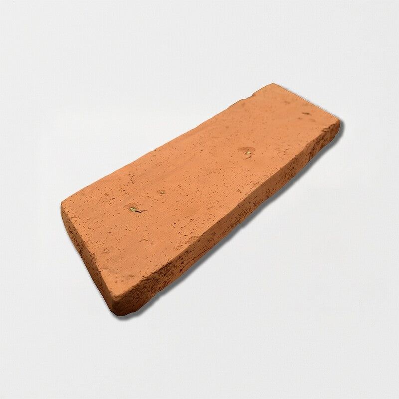 COTTO MED: Red Chevron Natural Terracotta Field Tile (4"x12"x3/4" | matte)