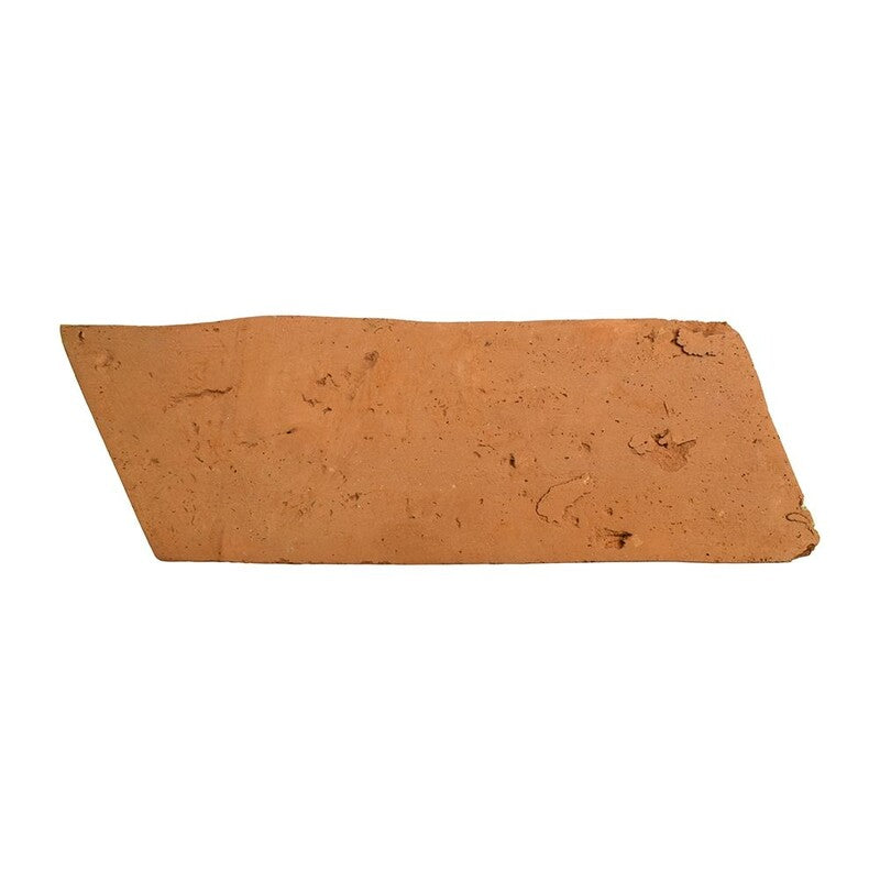 COTTO MED: Red Chevron Natural Terracotta Field Tile (4"x12"x3/4" | matte)