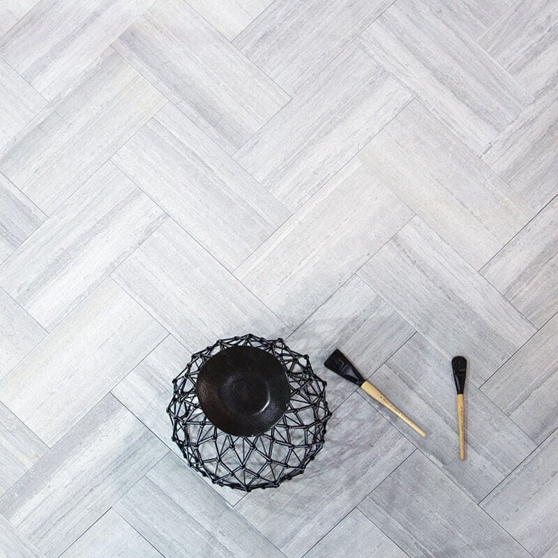 HAISA BLUE : Rectangle Field Tile (honed | 12"x24"x3/8" | straight cut)