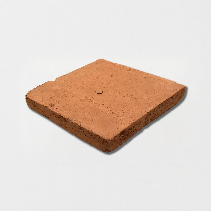 COTTO MED: Red Square Natural Terracotta Field Tile (6"x6"x3/4" | matte)
