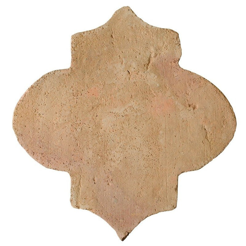COTTO MED: Red Arabesque Natural Terracotta Field Tile (8"x8"x3/4" | matte)