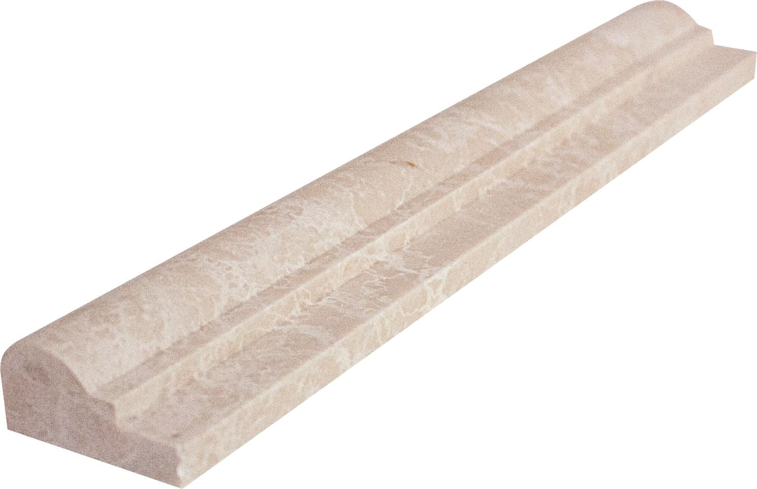 BOTTICINO: Marble Ogee Tile Accessory (1 7/8"x12"x7/8" | polished)